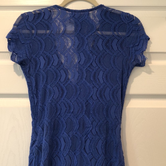 Nightcap Deep V Lace Dress - Picture 7 of 8